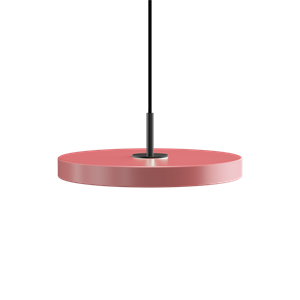 Umage - Asteria pendel m/ sort top - mini - Nuance rose (Ø31 cm)